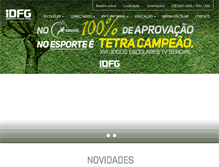 Tablet Screenshot of idfg.com.br